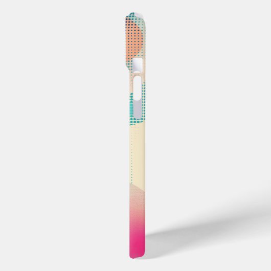 Coques Case-Mate iPhone Formes semi-transparentes et motifs de points (Verso / Gauche)