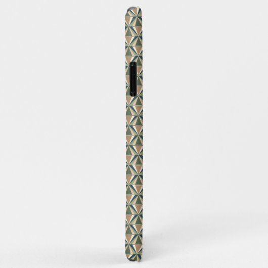 Coques Case-Mate iPhone Formes triangulaires dans des tons neutres (Dos/Droite)