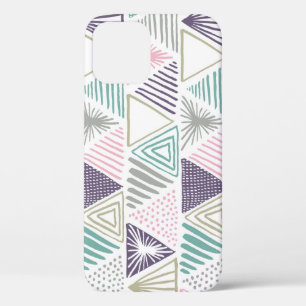 Case-Mate iPhone Case Formes triangulaires, style vintage dessiné à la m