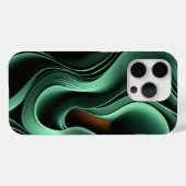 Coques Case-Mate iPhone Formes vertes (Verso (horizontal))
