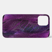 Coques Case-Mate iPhone Formulaire de texture motif de plume (Verso (horizontal))