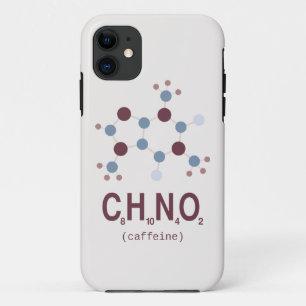 Coque Case-Mate Pour iPhone Formule chimique de caféine