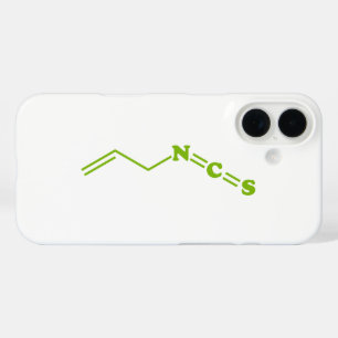 Coques iPhone 16 Formule moléculaire de l'isothiocyanate de Wasabi 