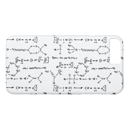 Coques Case-Mate iPhone Formules chimiques (Dos (Horizontal))