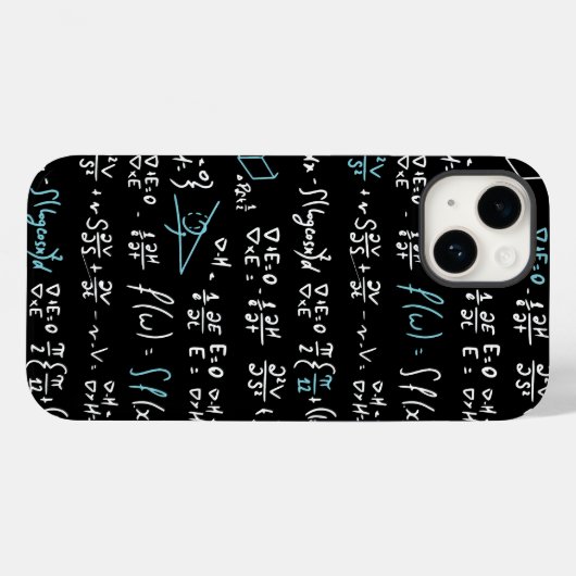 Coques Case-Mate iPhone Formules mathématiques mathématiques physique prof (Verso (horizontal))