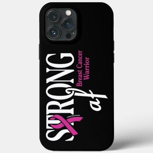 Coques Case-Mate iPhone FORT af...Cancer du sein (Verso)