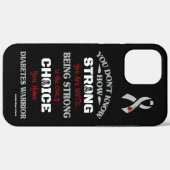 Coques Case-Mate iPhone Forte/Choix 2...Diabète (Verso (horizontal))