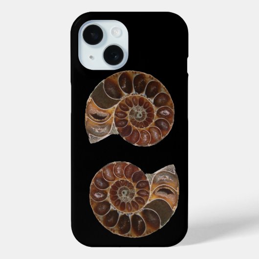Coques Case-Mate iPhone Fossiles ammonites (Verso)