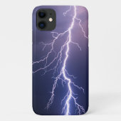 Coques Case-Mate iPhone foudre dans le ciel orageux (Dos)