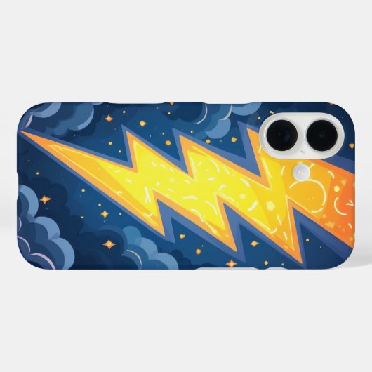 Coques Case-Mate iPhone foudre intense (Verso (horizontal))
