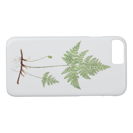 Coques Case-Mate iPhone fougère simple, (Dos (Horizontal))