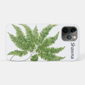 Coques Case-Mate iPhone fougère simple, (Dos (Horizontal))