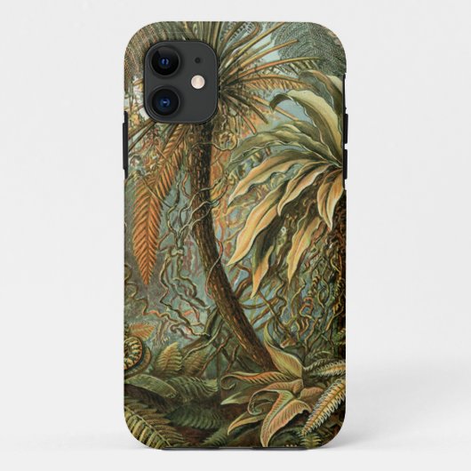 Coques Case-Mate iPhone Fougères Palmier Antique Botanique Fougères Art (Dos)