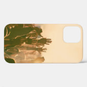 Coques Case-Mate iPhone Foule au concert - retro style photoconcert, foule (Verso (horizontal))