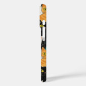 Coques Case-Mate iPhone Foule de chats au crayon fantaisiste (Verso / Gauche)
