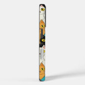 Coques Case-Mate iPhone Foule de chats au crayon fantaisiste (Verso / Droite)
