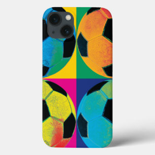 Coques Pour iPhone Four Soccer Balls in Different Colors