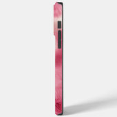 Coques Case-Mate iPhone Fourrure d'or rose (Verso / Gauche)