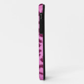 Coques Case-Mate iPhone Fourrure Empreinte de léopard rose (Dos/Gauche)