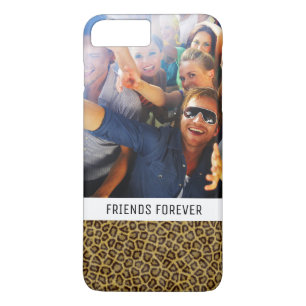 Coques Pour iPhone Fourrure faite sur commande de léopard de photo e