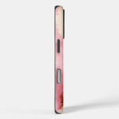 Coques Case-Mate iPhone Fourrure synthétique rose chic crème (Verso / Droite)