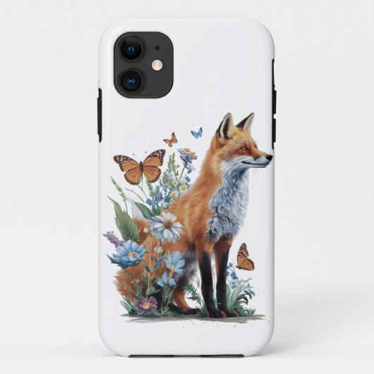 Coques Case-Mate iPhone Fox Amoureux des animaux Forest (Dos)
