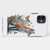 Coques Case-Mate iPhone Fox Amoureux des animaux Forest (Dos (Horizontal))