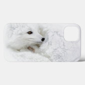 Coques Case-Mate iPhone Fox arctique courbé en hiver (Verso (horizontal))