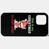 Coques Case-Mate iPhone Fox C'Est Mon Pyjama De Noël T-shirt Fox (Verso (horizontal))