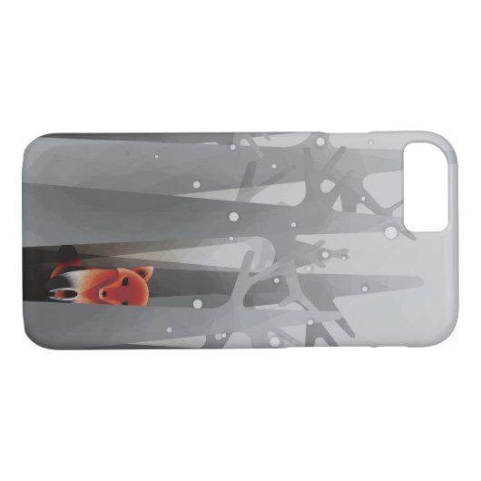 Coques Case-Mate iPhone Fox de solitude (Dos (Horizontal))