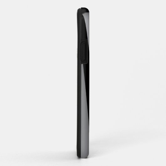 Coques Case-Mate iPhone Fox Design d'art moderne en argent (Dos/Droite)