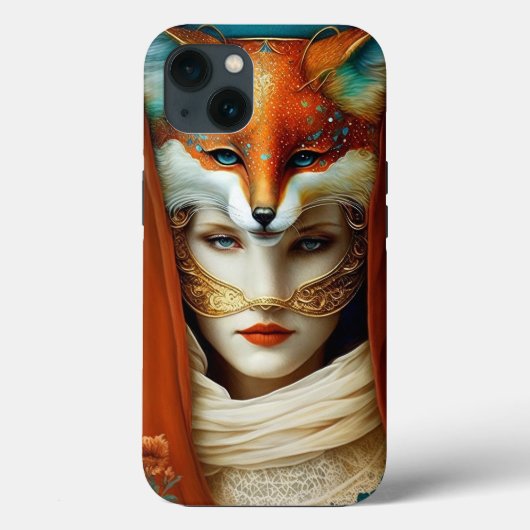 Coques Case-Mate iPhone Fox Femme Surreal Imaginaire Art (Verso)