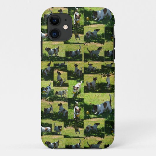 Coques Case-Mate iPhone Fox Terrier, La dure journée, (Dos)