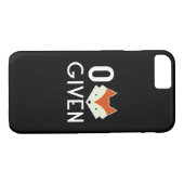 Coques Case-Mate iPhone Fox zéro donné (Dos (Horizontal))