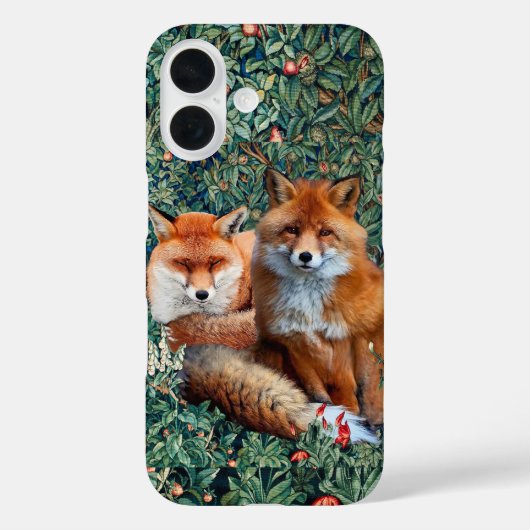 COQUES Case-Mate iPhone FOXES ROUGES PARMI LA VERDURE, LE FOLIAGE ET LES F (Verso)
