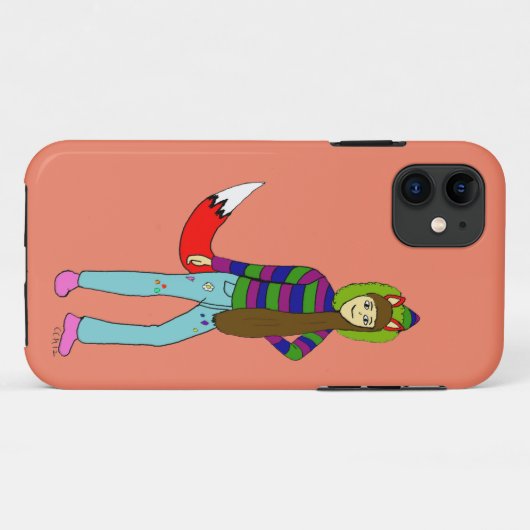 Coques Case-Mate iPhone foxgirl (Dos (Horizontal))