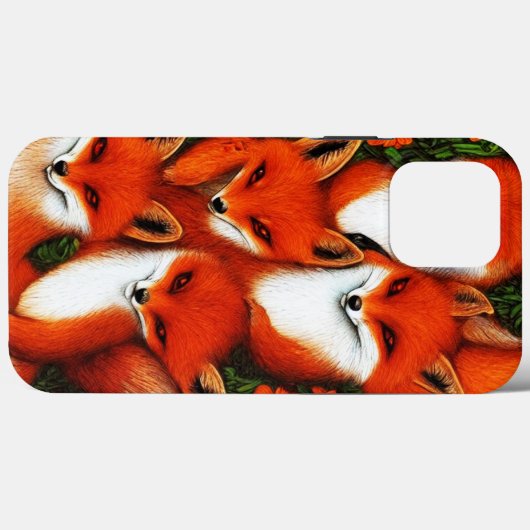 Coques Case-Mate iPhone Foxy (Verso (horizontal))