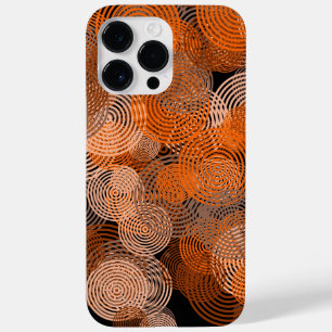 Coque Pour Pour iPhone 14 Pro Max Fractage Art Cuivre Cercles géométriques Swirl Man