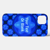 Coques Case-Mate iPhone Fractal Bluestar (Verso (horizontal))