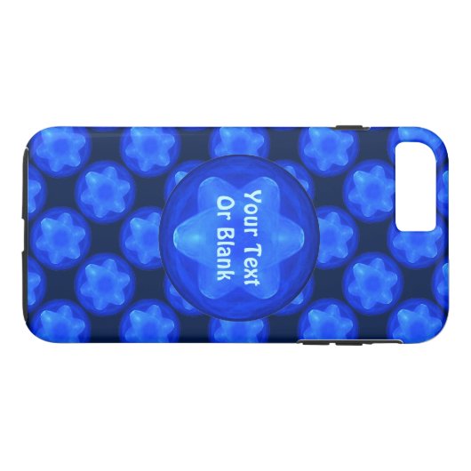 Coques Case-Mate iPhone Fractal Bluestar (Dos (Horizontal))