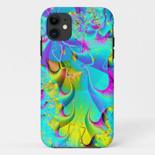 Coque iPhone 11 Fractal cool