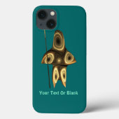 Coques Case-Mate iPhone Fractal Inuit Hunter (Verso)
