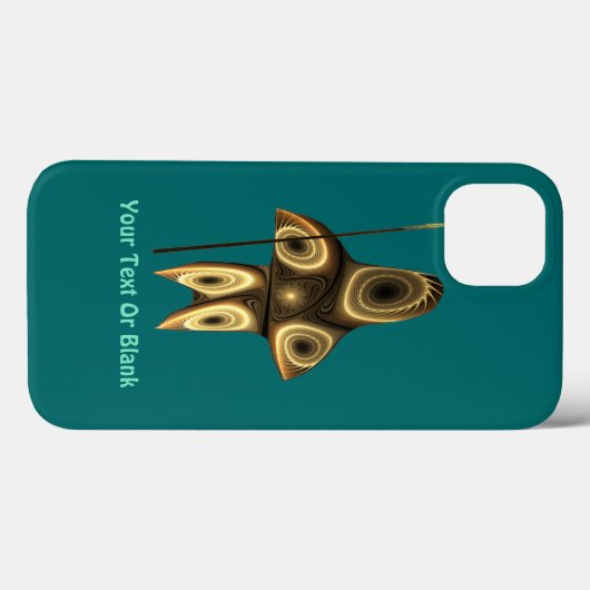 Coques Case-Mate iPhone Fractal Inuit Hunter (Verso (horizontal))