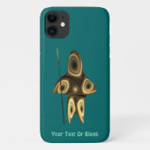 Coques Case-Mate iPhone Fractal Inuit Hunter (Dos)