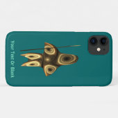 Coques Case-Mate iPhone Fractal Inuit Hunter (Dos (Horizontal))
