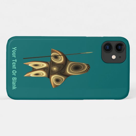 Coques Case-Mate iPhone Fractal Inuit Hunter (Dos (Horizontal))