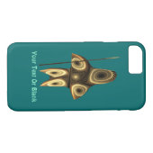 Coques Case-Mate iPhone Fractal Inuit Hunter (Dos (Horizontal))
