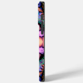 Coques Case-Mate iPhone Fractal Mandala Floral Psychedelic Art (Verso / Gauche)