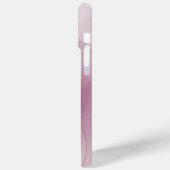 Coques Case-Mate iPhone Fractal, moderne Berry Abstrait Art rose (Verso / Gauche)