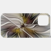 Coques Case-Mate iPhone Fractale florale, fleur de fantaisie aux couleurs (Verso (horizontal))